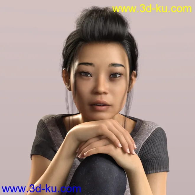 Yumeko - Beautiful Asian Female模型的图片1