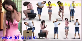 3D打印模型Z Aches and Pains Pose Mega Set的图片