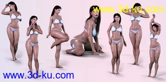 3D打印模型Z All Natural Morphs and Pose Mega Set的图片