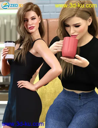 3D打印模型Z Coffee Love Prop and Pose Mega Set的图片