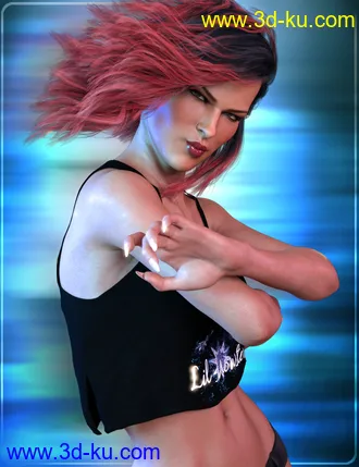 3D打印模型Z Daredevil - Dialable and One-Click Expressions for Genesis 8 Female(s)的图片
