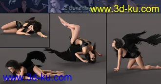 3D打印模型Z Dark Angel Pose Mega Set的图片