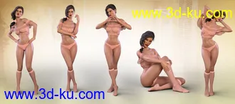 3D打印模型Z Eye Catching - Poses and Partials for Genesis 3 and 8 Female的图片