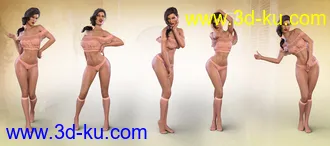 3D打印模型Z Eye Catching - Poses and Partials for Genesis 3 and 8 Female的图片