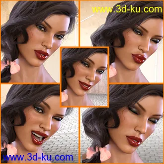 3D打印模型Z Eye Catching - Poses and Partials for Genesis 3 and 8 Female的图片