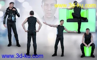 3D打印模型Z Future Proof Poses and Expressions for Dasan 8的图片