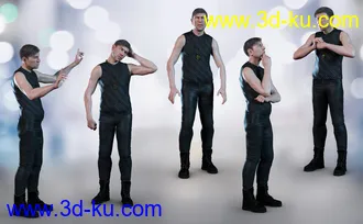 3D打印模型Z Future Proof Poses and Expressions for Dasan 8的图片