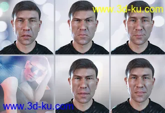 3D打印模型Z Future Proof Poses and Expressions for Dasan 8的图片