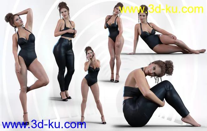 Z Glamorous Curves Shape and Pose Mega Set模型的图片7
