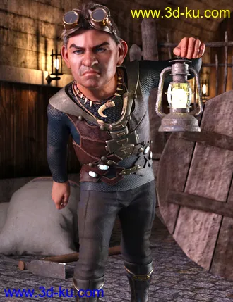 3D打印模型Z Gnome of Mischief Poses and Expressions for Drutherson 8的图片