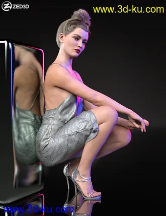 3D打印模型Z Model Style Poses for Genesis 8.1 Female and Victoria 8.1的图片