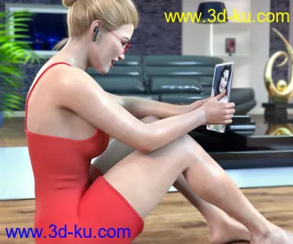 3D打印模型Z Modern Gadgets Props and Poses for Genesis 8的图片