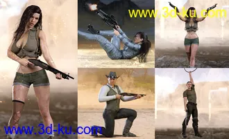 3D打印模型Z Multiform Shotgun Prop and Pose Mega Set的图片