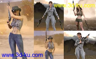 3D打印模型Z Multiform Shotgun Prop and Pose Mega Set的图片