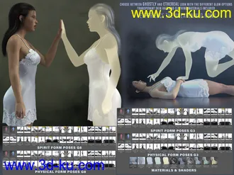 3D打印模型Z Out of Body Experience for Genesis 3 and 8的图片
