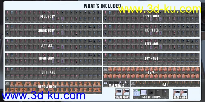 Z Photoshoot Builder Props and Poses for Genesis 8模型的图片9