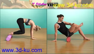 3D打印模型Z Pilates Time Props and Poses的图片