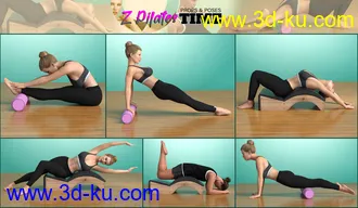 3D打印模型Z Pilates Time Props and Poses的图片