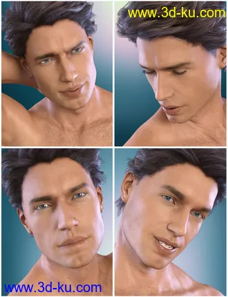 3D打印模型Z So Suave - Dialable and One-Click Expressions for Michael 8的图片
