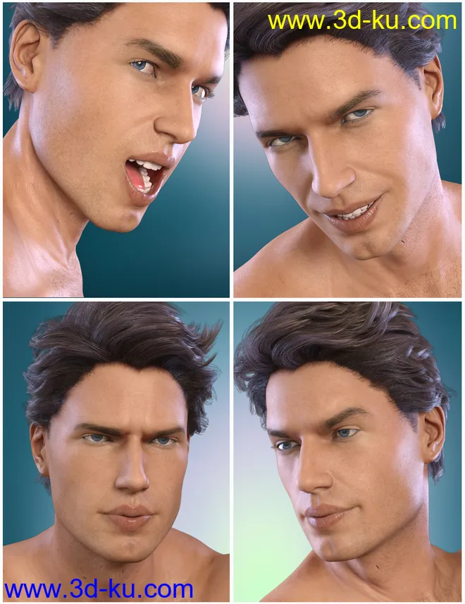 Z So Suave - Dialable and One-Click Expressions for Michael 8模型的图片4