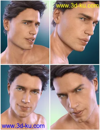 3D打印模型Z So Suave - Dialable and One-Click Expressions for Michael 8的图片