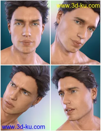 3D打印模型Z So Suave - Dialable and One-Click Expressions for Michael 8的图片