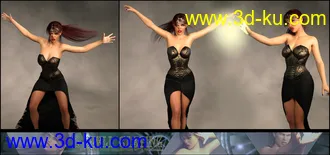 3D打印模型Z Spell Casting Poses and Partials for Genesis 3 and 8的图片