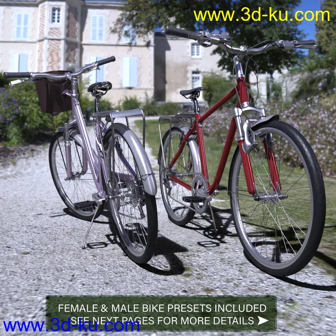 Z Town Bike and Poses模型的图片2
