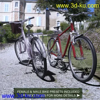 3D打印模型Z Town Bike and Poses的图片