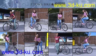 3D打印模型Z Town Bike and Poses的图片