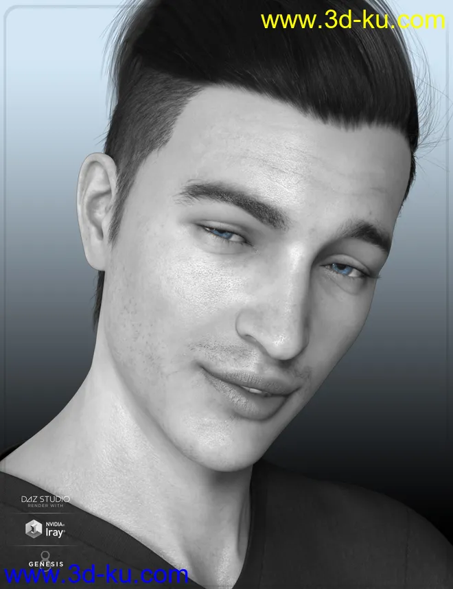 Z What A Flirt - Dialable and One-Click Expressions for Genesis 3 and 8模型的图片6