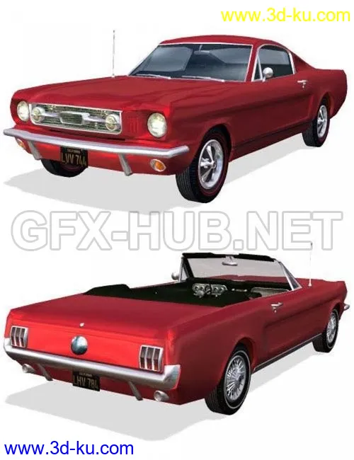 1966 AM Car Bundle模型的图片1