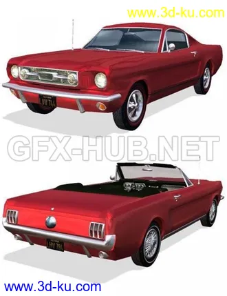 3D打印模型1966 AM Car Bundle的图片