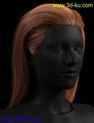 2021-04 Hair for Genesis 8 and 8.1 Females模型的图片2
