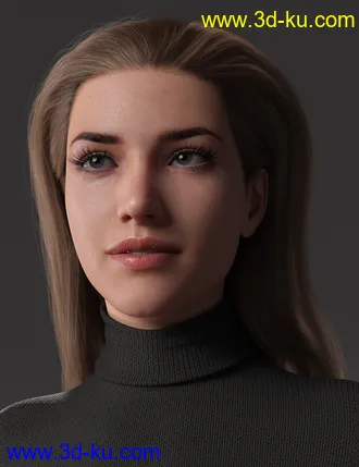 2021-04 Hair for Genesis 8 and 8.1 Females模型的图片9