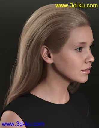2021-04 Hair for Genesis 8 and 8.1 Females模型的图片10