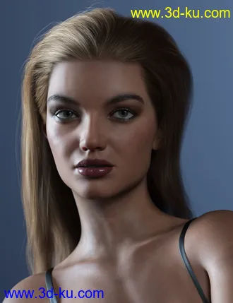 3D打印模型2021-04 Hair for Genesis 8 and 8.1 Females的图片