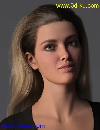 3D打印模型2021-04 Hair for Genesis 8 and 8.1 Females的图片