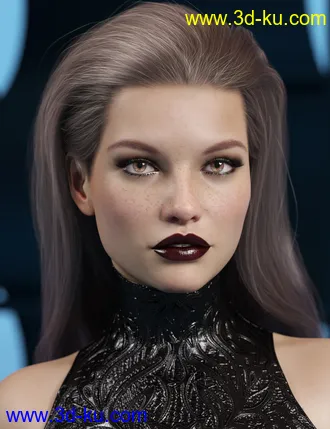 3D打印模型2021-04 Hair for Genesis 8 and 8.1 Females的图片