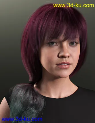 3D打印模型2021-05 Hair Texture Expansion的图片