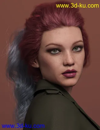 3D打印模型2021-07 Hair Texture Expansion的图片