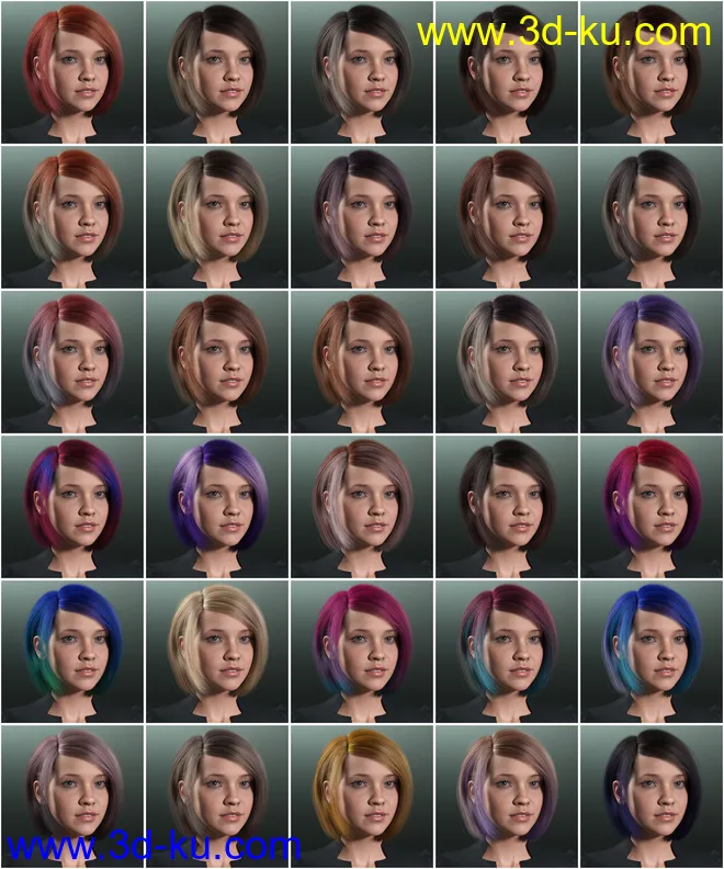 2021-08 Hair Texture Expansion模型的图片16