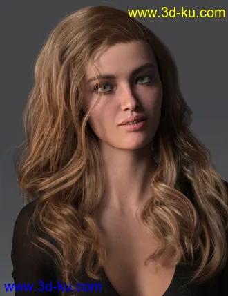 3D打印模型2021-09 Hair for Genesis 8 and 8.1 Females的图片