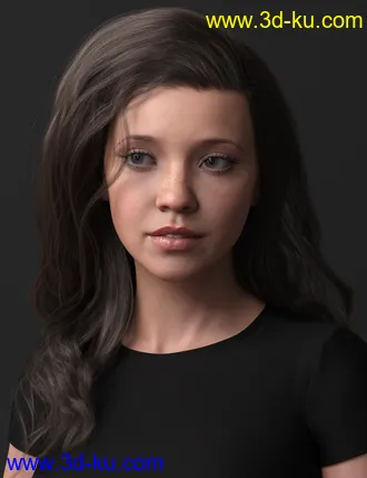 2021-09 Hair for Genesis 8 and 8.1 Females模型的图片14