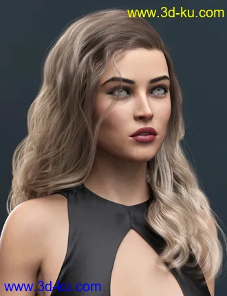 3D打印模型2021-09 Hair for Genesis 8 and 8.1 Females的图片