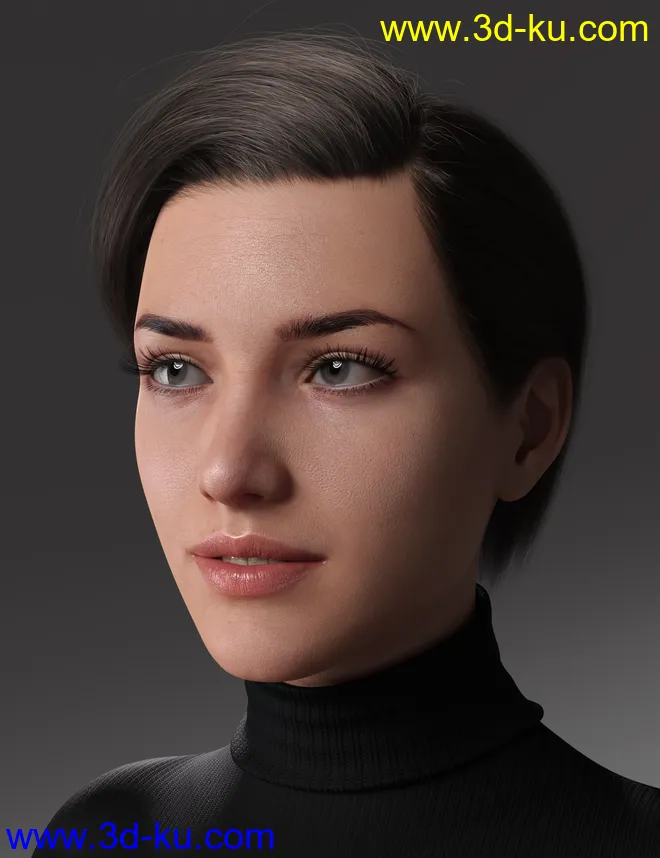 2021-10 Hair for Genesis 8 and 8.1模型的图片2