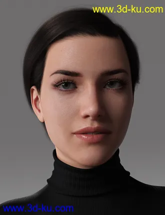 3D打印模型2021-10 Hair for Genesis 8 and 8.1的图片