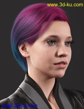3D打印模型2021-10 Hair Texture Expansion的图片