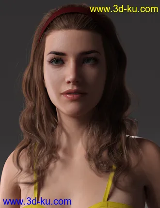 3D打印模型2021-11 Hair for Genesis 8 and 8.1 Females的图片