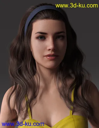 3D打印模型2021-11 Hair for Genesis 8 and 8.1 Females的图片